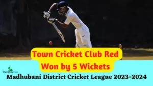 Read more about the article Town Cricket Club Red vs Hem Chandra Sporting Club Highlights: टाउन क्रिकेट क्लब रेड ने हेम चन्द्र स्पोर्टिंग क्लब को 5 विकेट से हराया