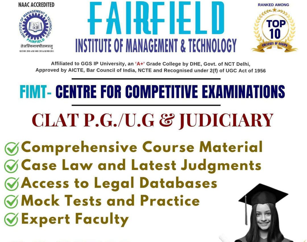 Free Coaching for CLAT 2026 UG & PG Candidates.