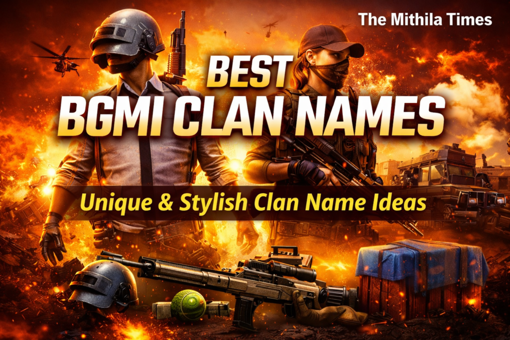 Best BGMI Clan Names 2026 – 500+ Unique, Stylish & Cool Clan Name Ideas 1 best bgmi clan names