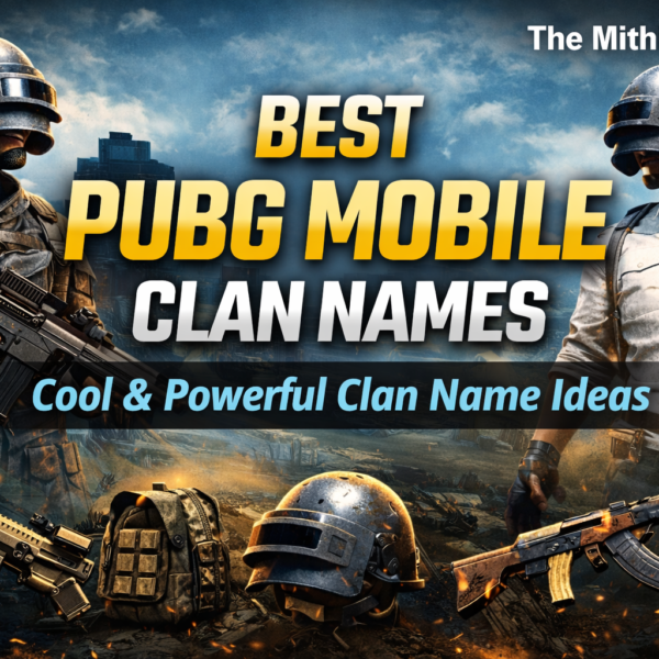 Best PUBG Mobile Clan Names 2026 – 500+ Unique, Cool & Stylish Clan Name Ideas