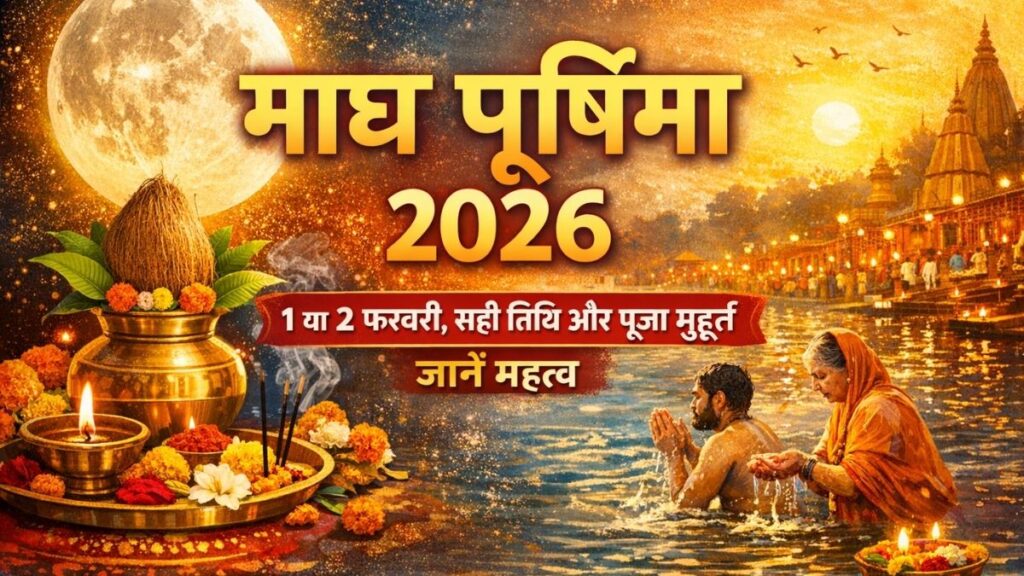माघ पूर्णिमा 2026 की सही तिथि, पूजा मुहूर्त और स्नान-दान विधि