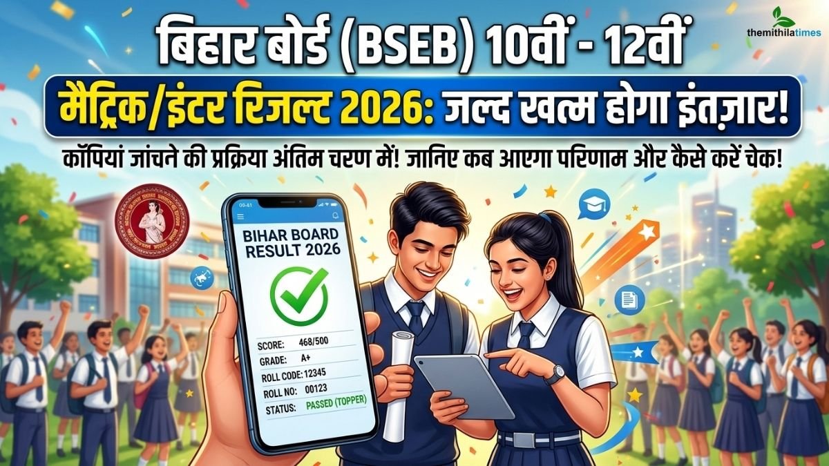 Bihar Board Matric Inter Result 2026 announcement and checking process