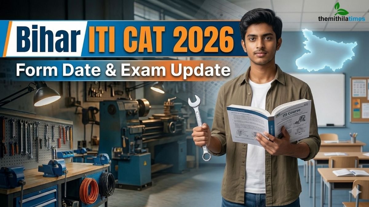 Bihar ITI CAT 2026 online form date exam schedule eligibility admission Bihar ITI students preparing for ITICAT exam