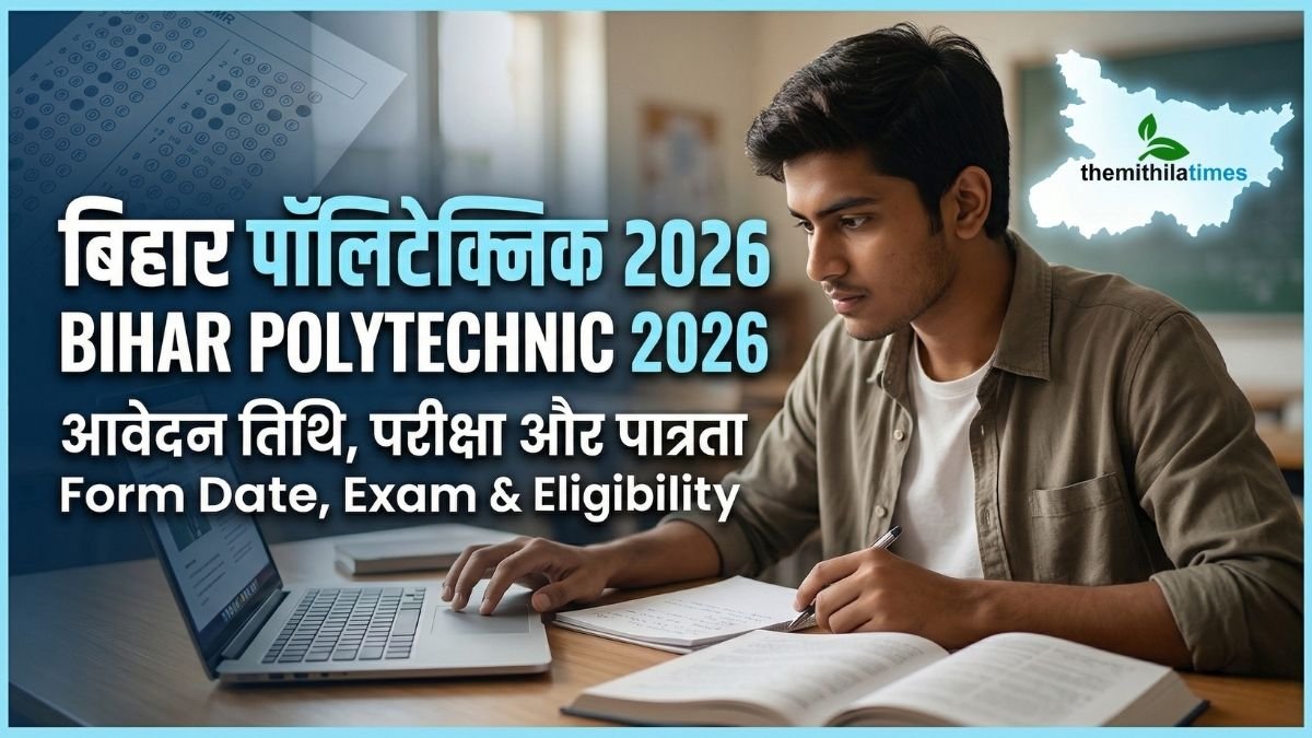 Bihar Polytechnic 2026 DCECE online form date exam pattern eligibility details Bihar diploma admission 2026 students preparing exam